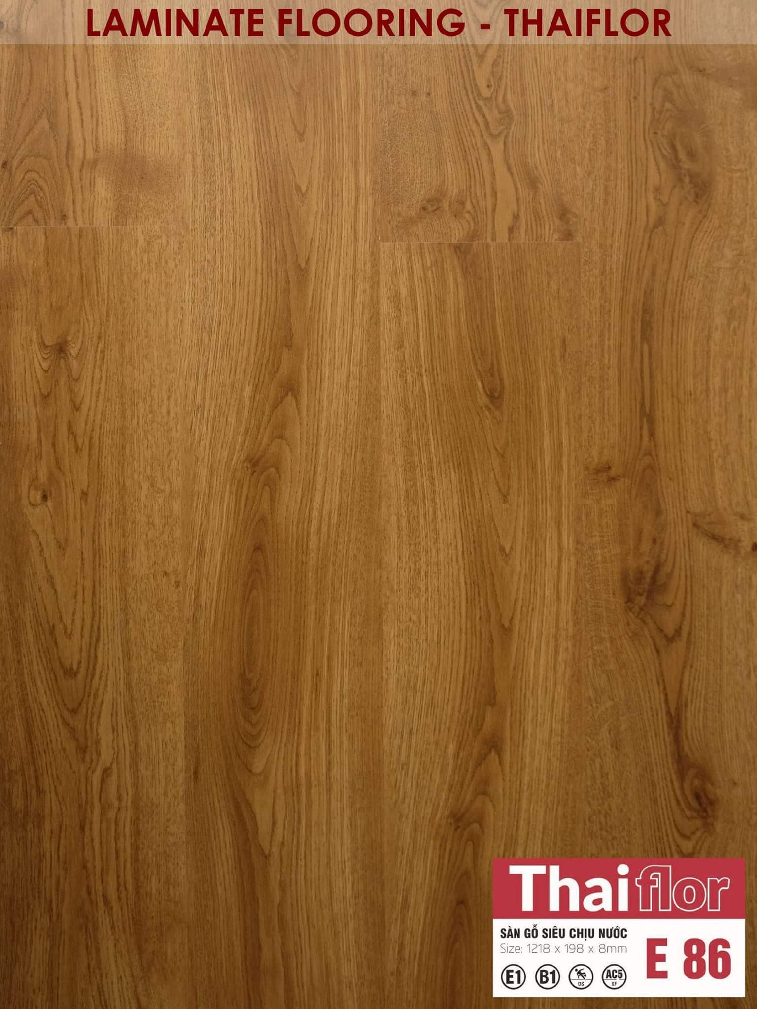 Sàn gỗ Thái Lan E86 