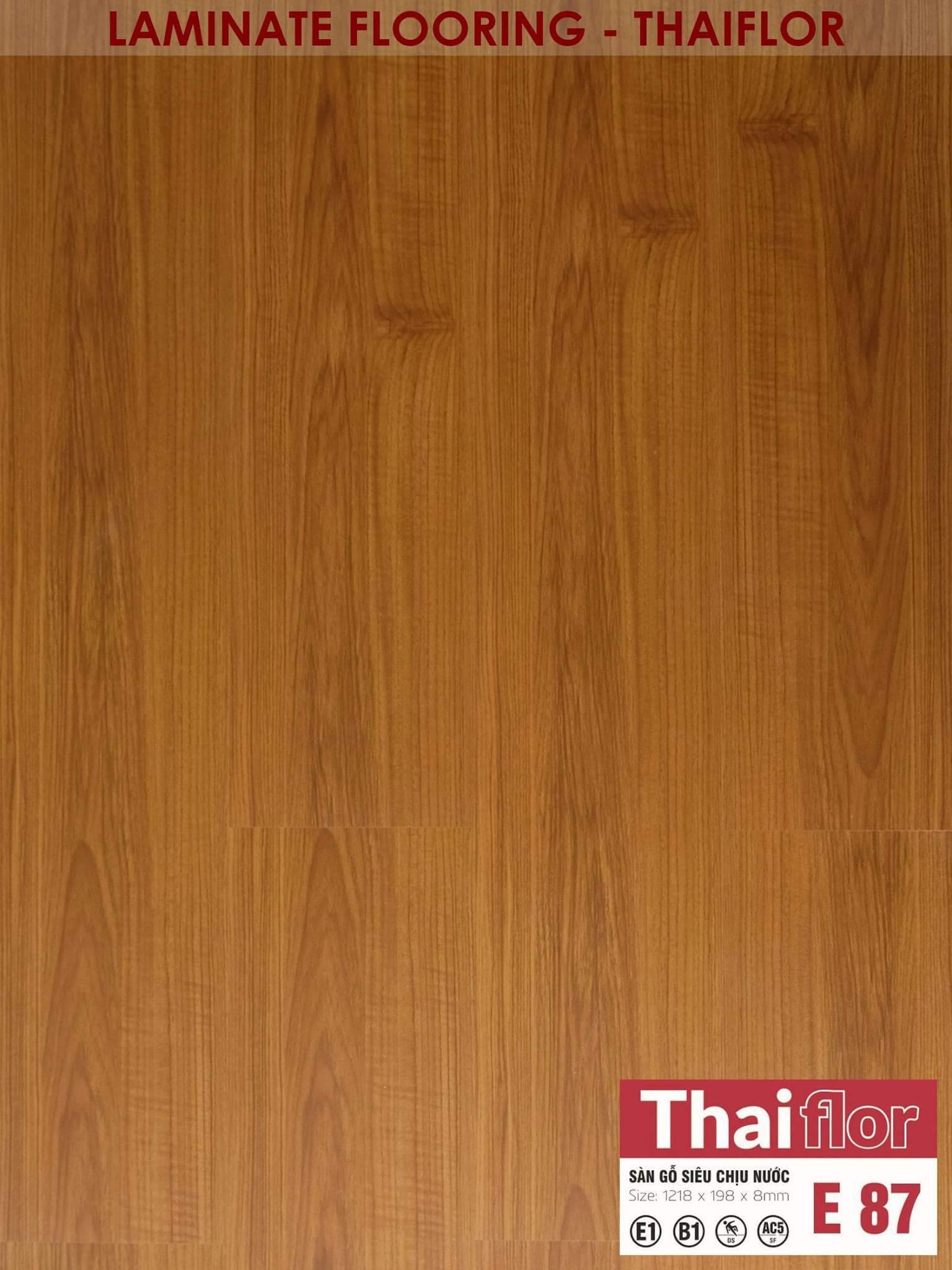 Sàn gỗ Thái Lan E87 