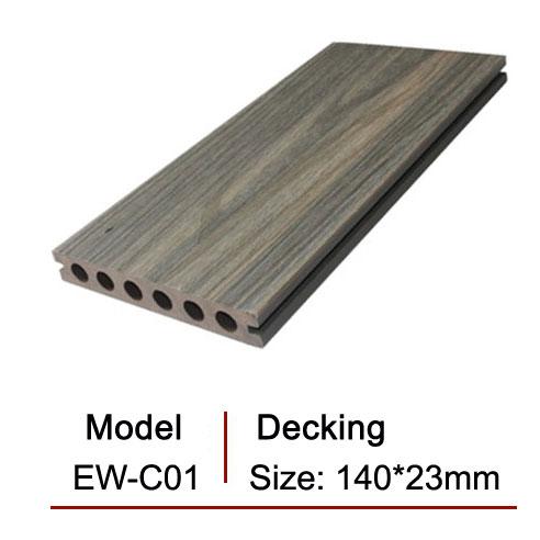 Sàn gỗ ngoài trời 2 lớp rỗng 